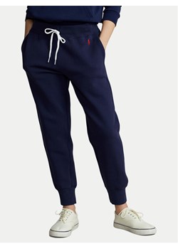 Polo Ralph Lauren Spodnie dresowe Akl 211794397003 Granatowy Regular Fit ze sklepu MODIVO w kategorii Spodnie damskie - zdjęcie 187960371