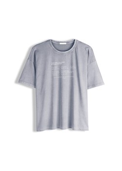 GATE Bawełniana koszulka z nadrukiem 34 ze sklepu gateshop w kategorii Bluzki damskie - zdjęcie 187960684