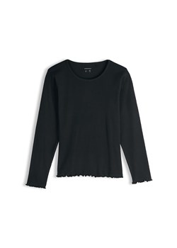 GATE Prążkowana bawełniana koszulka 3Y ze sklepu gateshop w kategorii Bluzki dziewczęce - zdjęcie 187960711