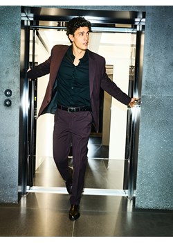 Reserved - Skórzane sztyblety - ciemnobrązowy ze sklepu Reserved w kategorii Buty zimowe męskie - zdjęcie 187961461