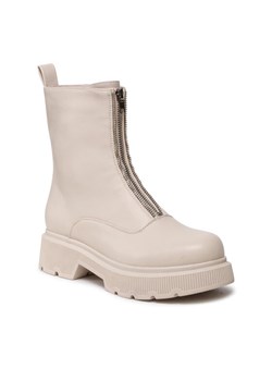 Botki DeeZee WS5956-02 Beżowy ze sklepu eobuwie.pl w kategorii Workery damskie - zdjęcie 187962311