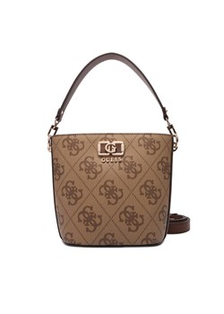 Guess Torebka Karnilla Logo HWOS99 01010 Brązowy ze sklepu MODIVO w kategorii Torebki damskie - zdjęcie 187962604