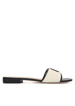 LAUREN RALPH LAUREN Klapki 802P04395004 Écru ze sklepu MODIVO w kategorii Klapki damskie - zdjęcie 187962622