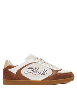 KARL LAGERFELD Sneakersy Kandidate KL63816 Brązowy ze sklepu MODIVO w kategorii Buty sportowe damskie - zdjęcie 187962642