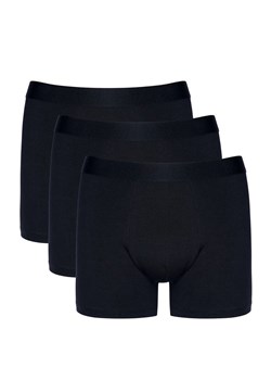 Gorteks 3-pak bokserki męskie bawełniane czarne Basic, Kolor czarny, Rozmiar S, Gorteks ze sklepu Primodo w kategorii Majtki męskie - zdjęcie 187963213