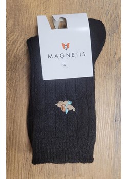 Ciepłe skarpetki damskie z aplikacją czarne YN5063, Kolor czarny, Rozmiar uniwersalny, Magnetis ze sklepu Primodo w kategorii Skarpetki damskie - zdjęcie 187963252