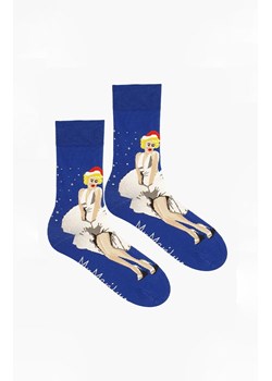 Marilyn świąteczne skarpetki męskie Christmass, Kolor niebieski-wzór, Rozmiar 41-45, Marilyn ze sklepu Primodo w kategorii Skarpetki męskie - zdjęcie 187963262