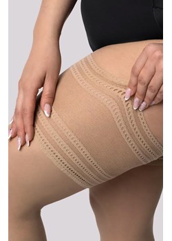 Pończochy samonośne plus size cieliste Chic 30 DEN, Kolor cielisty (alabaster), Rozmiar 9/10, Mona Queen Size ze sklepu Intymna w kategorii Pończochy - zdjęcie 187963791