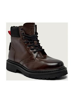 Tommy Jeans Skórzane trapery TJM LACE UP BOOT ze sklepu Gomez Fashion Store w kategorii Buty zimowe męskie - zdjęcie 187963870