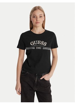 Guess T-Shirt V6RI16 I3Z14 Czarny Regular Fit ze sklepu MODIVO w kategorii Bluzki damskie - zdjęcie 187964404