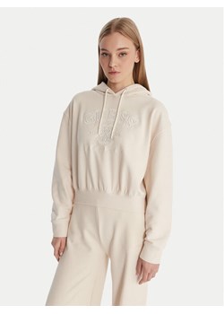 Guess Bluza V6RQ03 KD761 Écru Regular Fit ze sklepu MODIVO w kategorii Bluzy damskie - zdjęcie 187964423