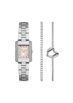Michael Kors Zestaw zegarek i bransoletka Emery Set MK7514SET Srebrny ze sklepu MODIVO w kategorii Zegarki - zdjęcie 187964433