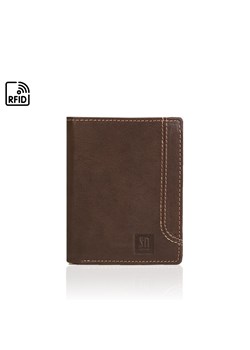 portfel skórzany męski KLASYCZNY stębnowany składany ze sklepu Słoń Torbalski w kategorii Portfele męskie - zdjęcie 187964982