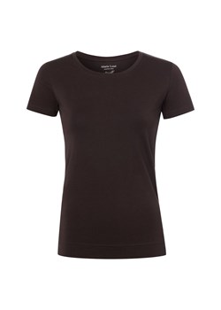 Marie Lund T-shirt damski Kobiety Dżersej czekoladowy jednolity ze sklepu vangraaf w kategorii Bluzki damskie - zdjęcie 187965080