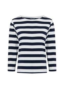 Marie Lund Damska koszulka z długim rękawem Kobiety Bawełna écru w paski ze sklepu vangraaf w kategorii Bluzki damskie - zdjęcie 187965111