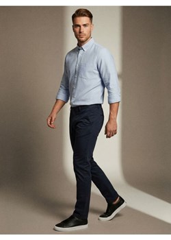 Sinsay - Spodnie chino slim - granatowy ze sklepu Sinsay w kategorii Spodnie męskie - zdjęcie 187966112