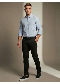 Sinsay - Spodnie chino slim - czarny ze sklepu Sinsay w kategorii Spodnie męskie - zdjęcie 187966114