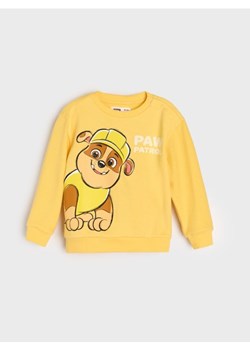 Sinsay - Bawełniana bluza z nadrukiem Paw Patrol - kremowy ze sklepu Sinsay w kategorii Bluzy chłopięce - zdjęcie 187966121