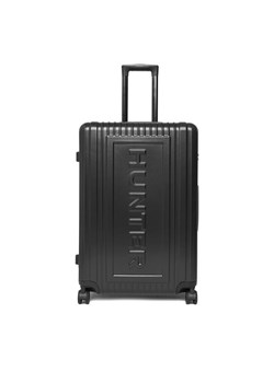 Walizka duża Hunter CEO-HUNTER-L-001-08-BLACK Czarny ze sklepu eobuwie.pl w kategorii Walizki - zdjęcie 187966252