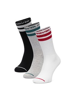 Skarpety długie Quiksilver CEO_BR_QUIK_2040_W_AW25 (3 PACK) Kolorowy ze sklepu eobuwie.pl w kategorii Skarpetki męskie - zdjęcie 187966261