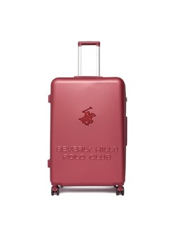 Walizka duża Beverly Hills Polo Club CEO-BHPC-L-004-08-BURGUNDY Bordowy ze sklepu eobuwie.pl w kategorii Walizki - zdjęcie 187966281