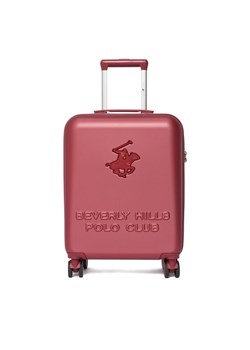Walizka kabinowa Beverly Hills Polo Club CEO-BHPC-S-004-08-BURGUNDY Bordowy ze sklepu eobuwie.pl w kategorii Walizki - zdjęcie 187966282