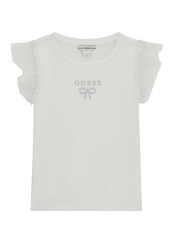 Guess T-Shirt K6RI12 KCU20 Biały Regular Fit ze sklepu MODIVO w kategorii Bluzki damskie - zdjęcie 187966774