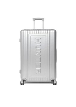 Hunter Walizka duża CEO-HUNTER-L-002-08-SILVER Srebrny ze sklepu MODIVO w kategorii Walizki - zdjęcie 187966823