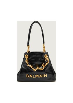 Balmain Skórzana torebka na ramię 1945 SOFT SMALL ze sklepu Gomez Fashion Store w kategorii Kuferki - zdjęcie 187967743