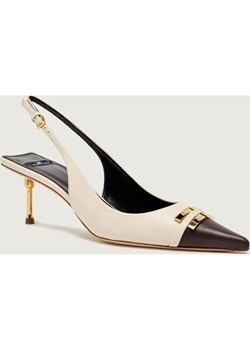 Elisabetta Franchi Skórzane czółenka ze sklepu Gomez Fashion Store w kategorii Czółenka - zdjęcie 187967820