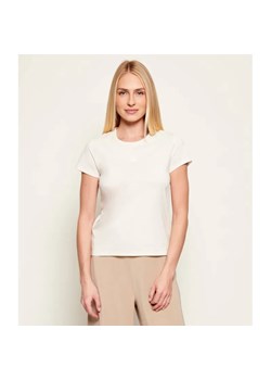 BOSS BLACK T-shirt Eventsa12 | Regular Fit | mercerised ze sklepu Gomez Fashion Store w kategorii Bluzki damskie - zdjęcie 187967882