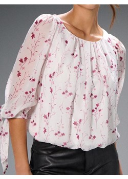 Sinsay - Koszulowa bluzka w kwiaty - wielobarwny ze sklepu Sinsay w kategorii Bluzki damskie - zdjęcie 187970022