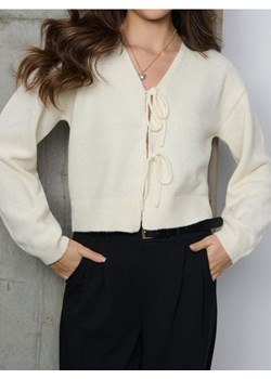 Sinsay - Sweter z kokardami - żółty ze sklepu Sinsay w kategorii Swetry damskie - zdjęcie 187970030