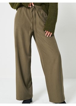 Sinsay - Spodnie wide leg - zielony ze sklepu Sinsay w kategorii Spodnie damskie - zdjęcie 187970074