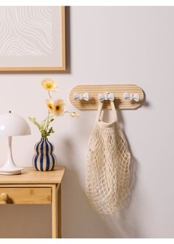 Sinsay - Wieszak na ubrania z ozdobnymi kokardami - beżowy ze sklepu Sinsay w kategorii Salon i sypialnia - zdjęcie 187970090