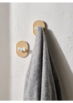 Sinsay - Wieszaki ścienne 2 pack - beżowy ze sklepu Sinsay w kategorii Salon i sypialnia - zdjęcie 187970091