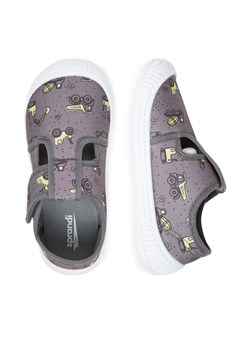 Kapcie Sprandi CEO-CM240411-9 Szary ze sklepu eobuwie.pl w kategorii Kapcie dziecięce - zdjęcie 187970702