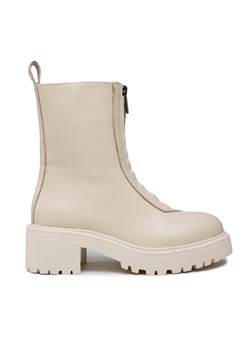 Botki Badura 7503 Beżowy ze sklepu eobuwie.pl w kategorii Botki - zdjęcie 187970793
