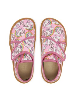 Kapcie Froddo Barefoot Slippers G1700421-4 M Różowy ze sklepu eobuwie.pl w kategorii Kapcie dziecięce - zdjęcie 187970801
