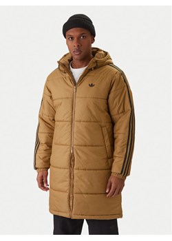 adidas Kurtka zimowa adicolor JW5847 Beżowy Loose Fit ze sklepu MODIVO w kategorii Kurtki męskie - zdjęcie 187971243