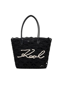 KARL LAGERFELD Torebka B1W46094 Czarny ze sklepu MODIVO w kategorii Torby Shopper bag - zdjęcie 187971273