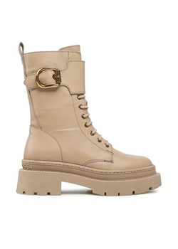 Gino Rossi Trapery 222FW105 Beżowy ze sklepu MODIVO w kategorii Workery damskie - zdjęcie 187971284