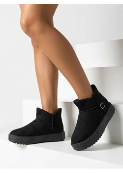 Royalfashion Krótkie buty a'la śniegowce damskie Ewioz ze sklepu royalfashion.pl w kategorii Śniegowce damskie - zdjęcie 187972291