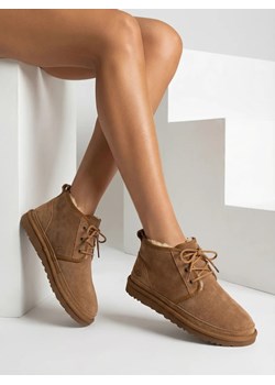 Botki Męskie Luna Brązowe Skórzane Casualowe na Zimę ze sklepu royalfashion.pl w kategorii Buty zimowe męskie - zdjęcie 187972363