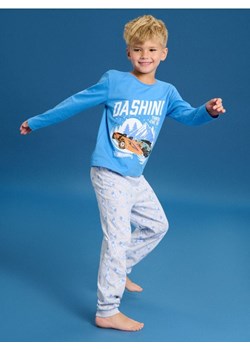 Sinsay - Piżama dwuczęściowa Hot Wheels - niebieski ze sklepu Sinsay w kategorii Piżamy dziecięce - zdjęcie 187972682