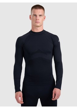 Męska bielizna termoaktywna (góra) 4F 4FWAW25USEAM224 - czarna ze sklepu Sportstylestory.com w kategorii Bielizna termoaktywna męska - zdjęcie 187972860