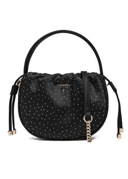 Torebka Guess Elsie Mini HWSR96 50750 Czarny ze sklepu eobuwie.pl w kategorii Torebki worki - zdjęcie 187972940