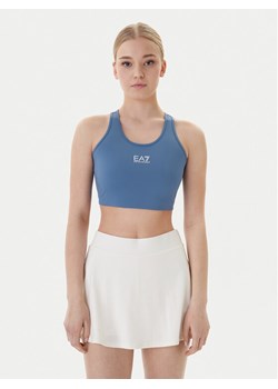 EA7 Emporio Armani Biustonosz sportowy 7W001146 AF12625 UB064 Niebieski ze sklepu MODIVO w kategorii Biustonosze - zdjęcie 187973121