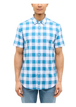 Męska koszula Mustang Style Berkeley Blue Big Vichy Check 1016471 12737 ze sklepu YouNeedit.pl w kategorii Koszule męskie - zdjęcie 187973660