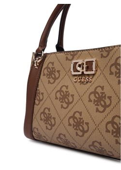 Torebka Guess Karnilla HWOS99 01060 Brązowy ze sklepu eobuwie.pl w kategorii Kuferki - zdjęcie 187974302